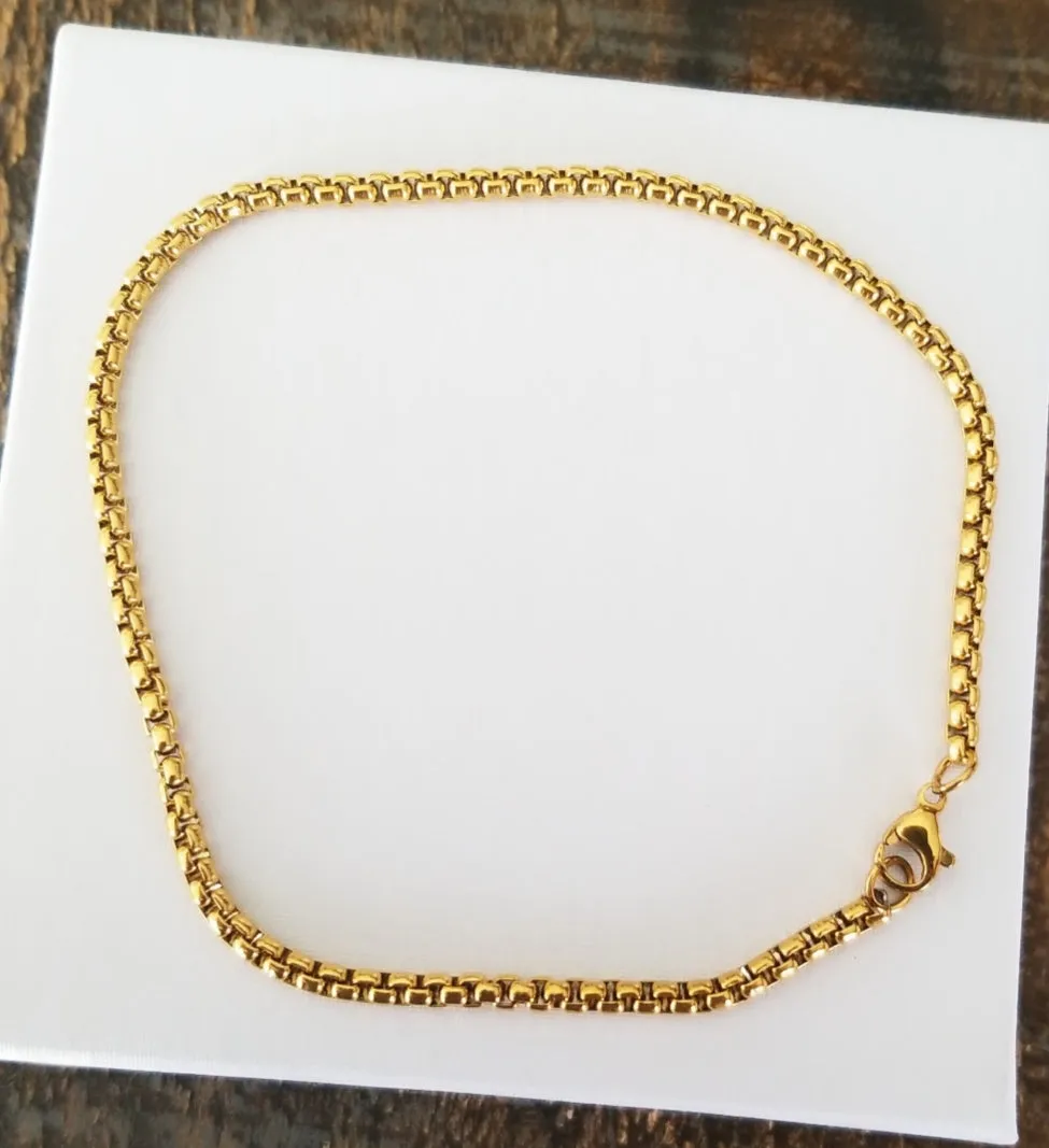 24K Gold plated Anklet