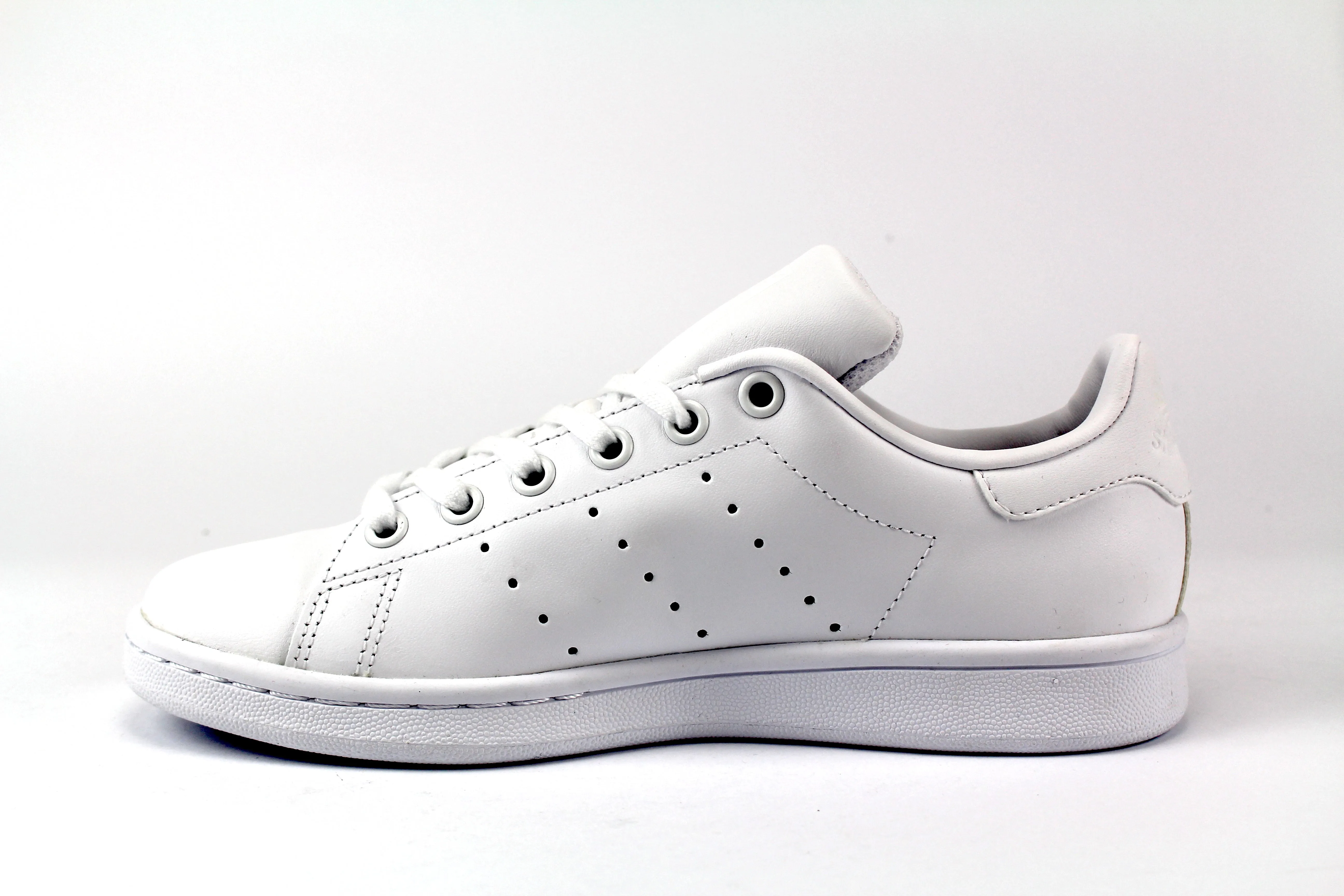 Adidas Stan Smith Total White & Ricamo Rosa