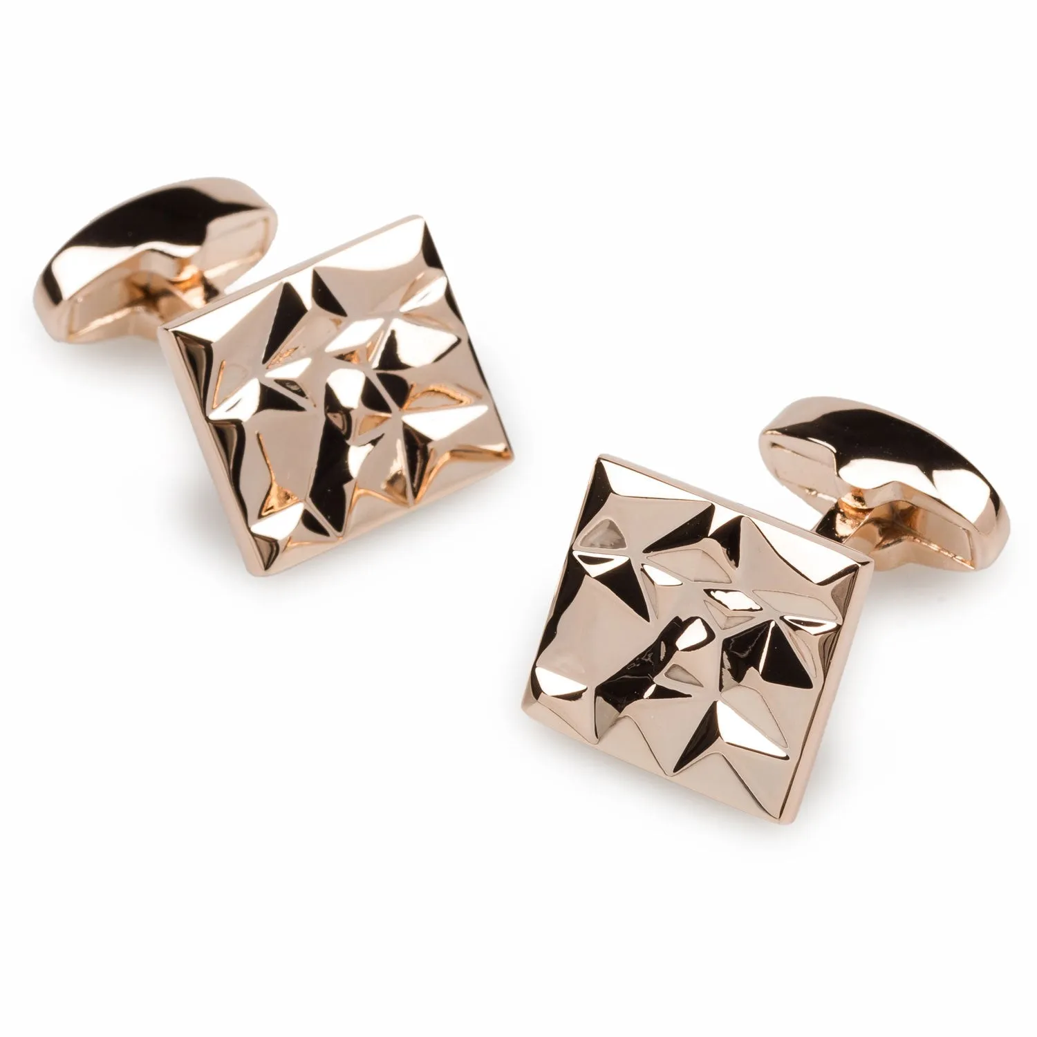 Archer Rose Gold Cufflinks