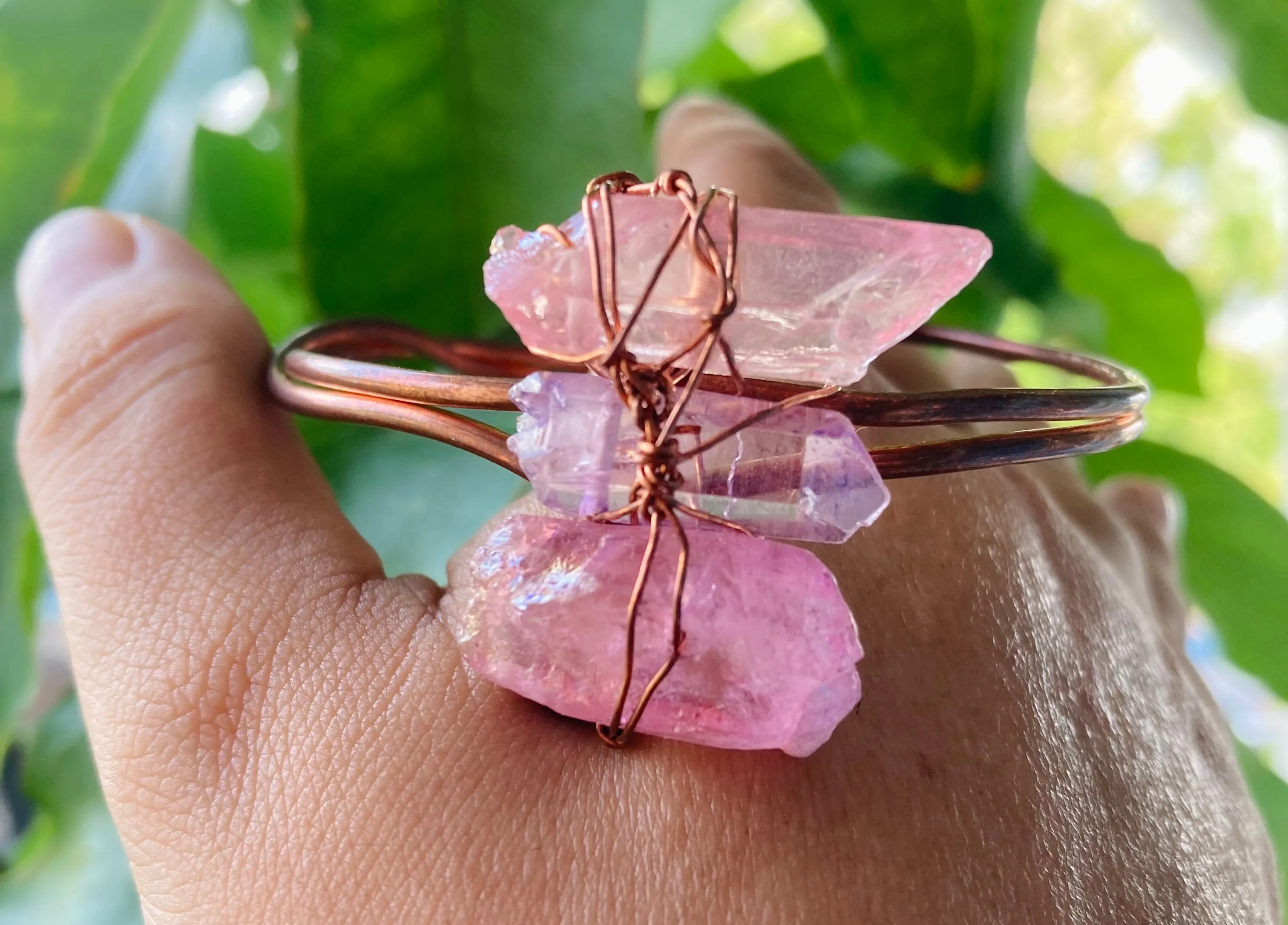 Aura Quartz Bangle