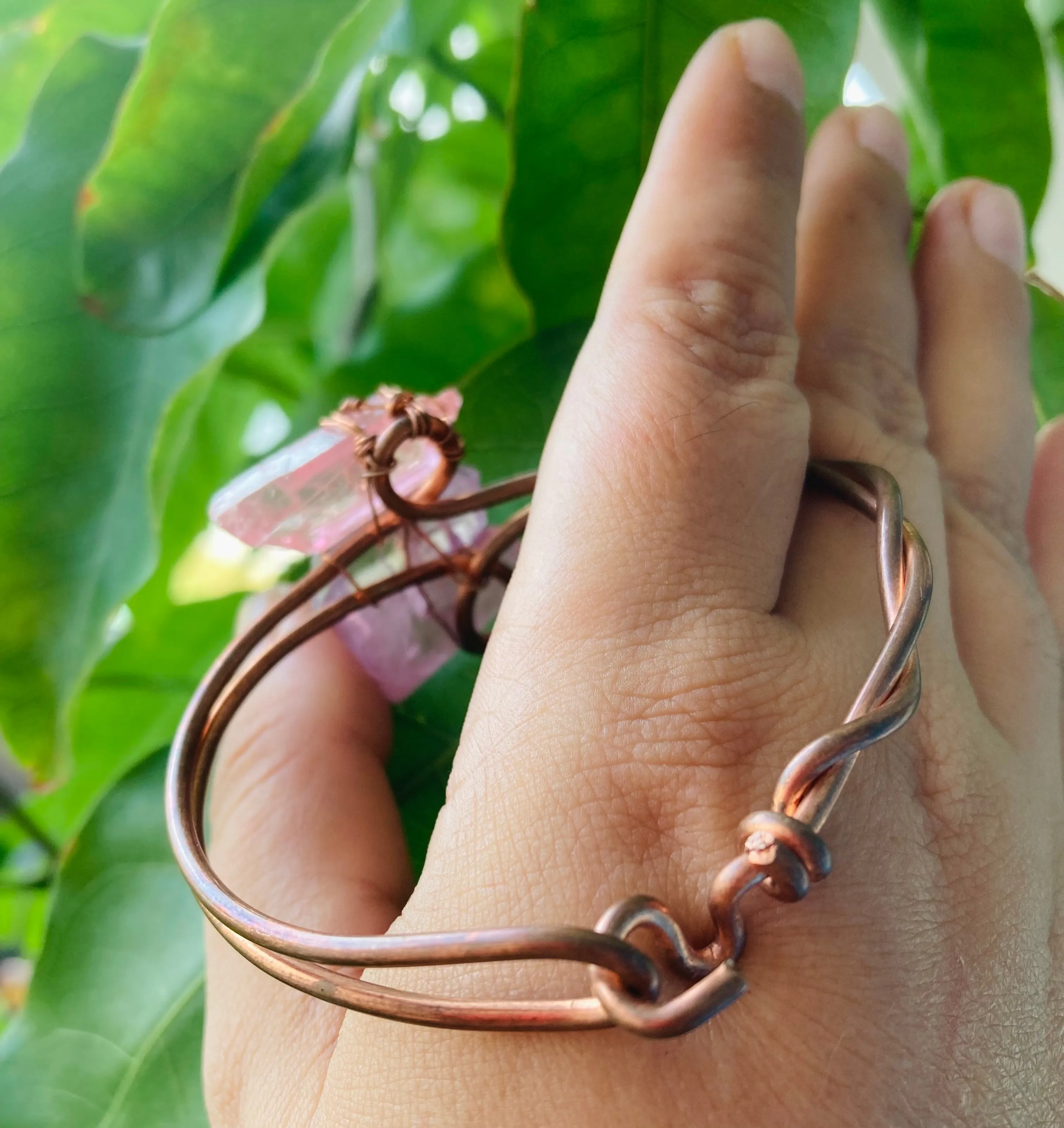 Aura Quartz Bangle