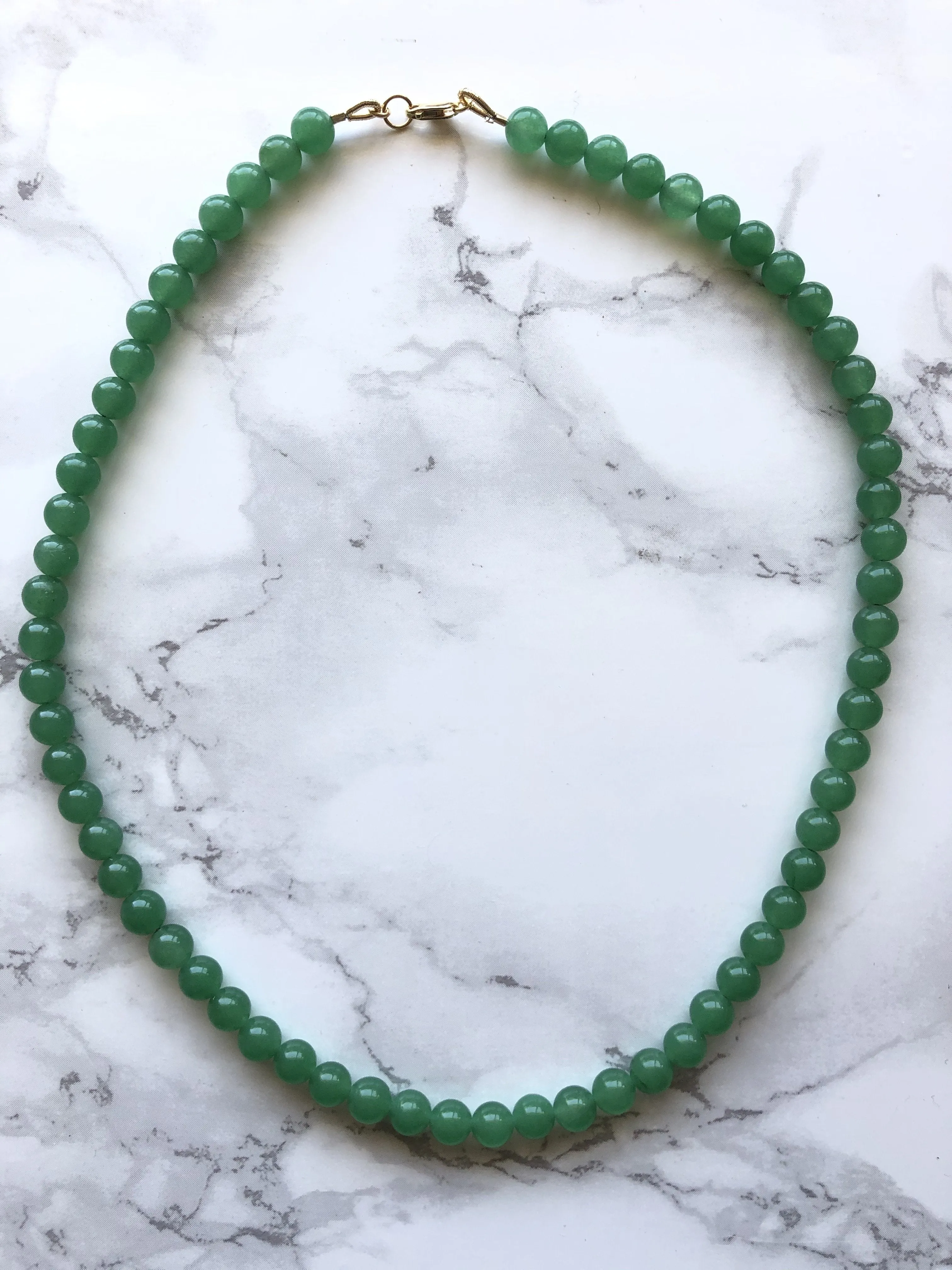 Aventurine Beaded Necklace