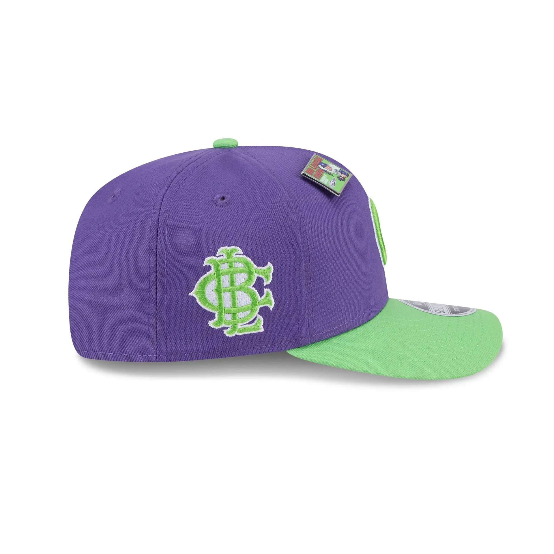 Big League Chew X Chicago Cubs Swingin' Sour Apple 9SEVENTY Stretch-Snap Hat