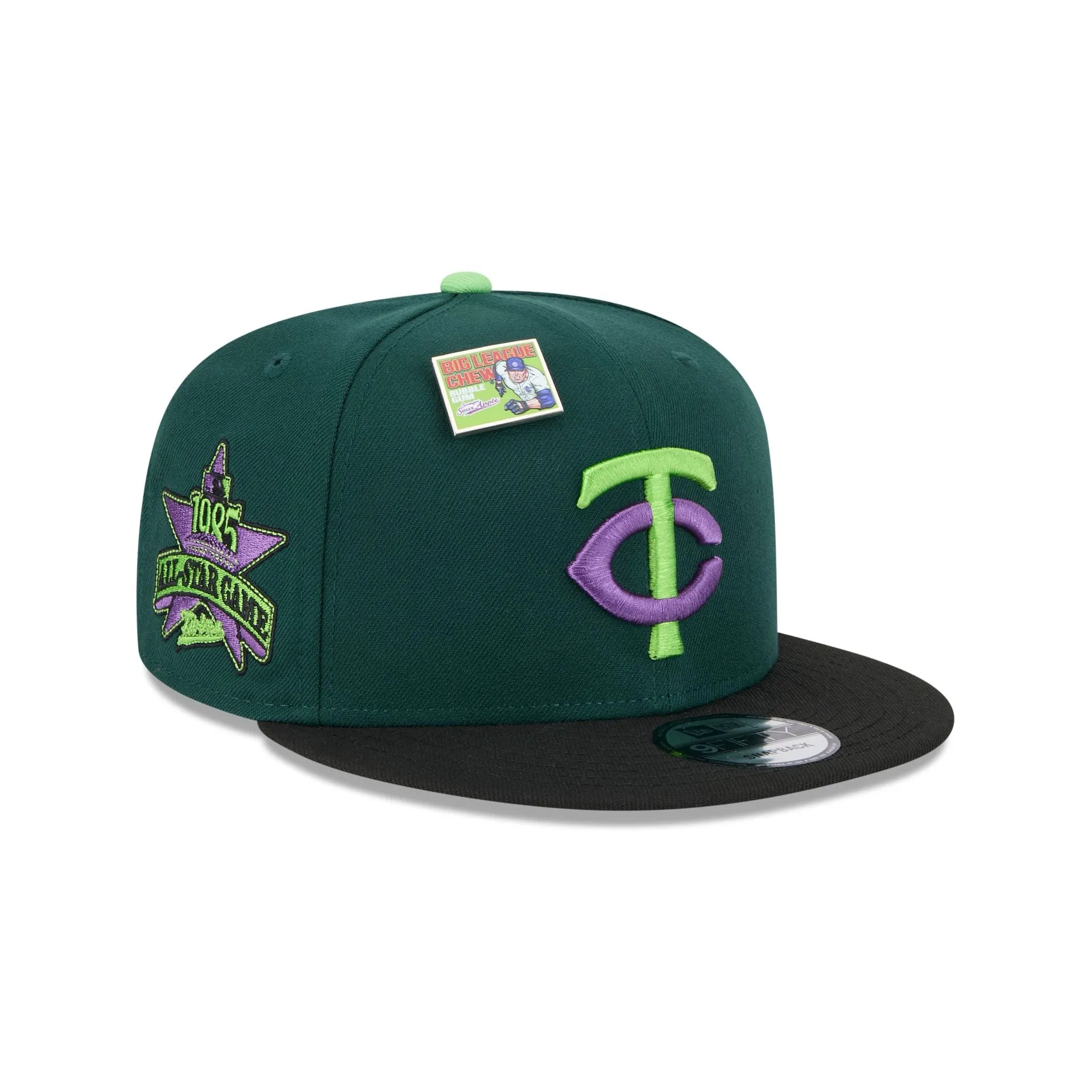 Big League Chew X Minnesota Twins Sour Apple 9FIFTY Snapback Hat