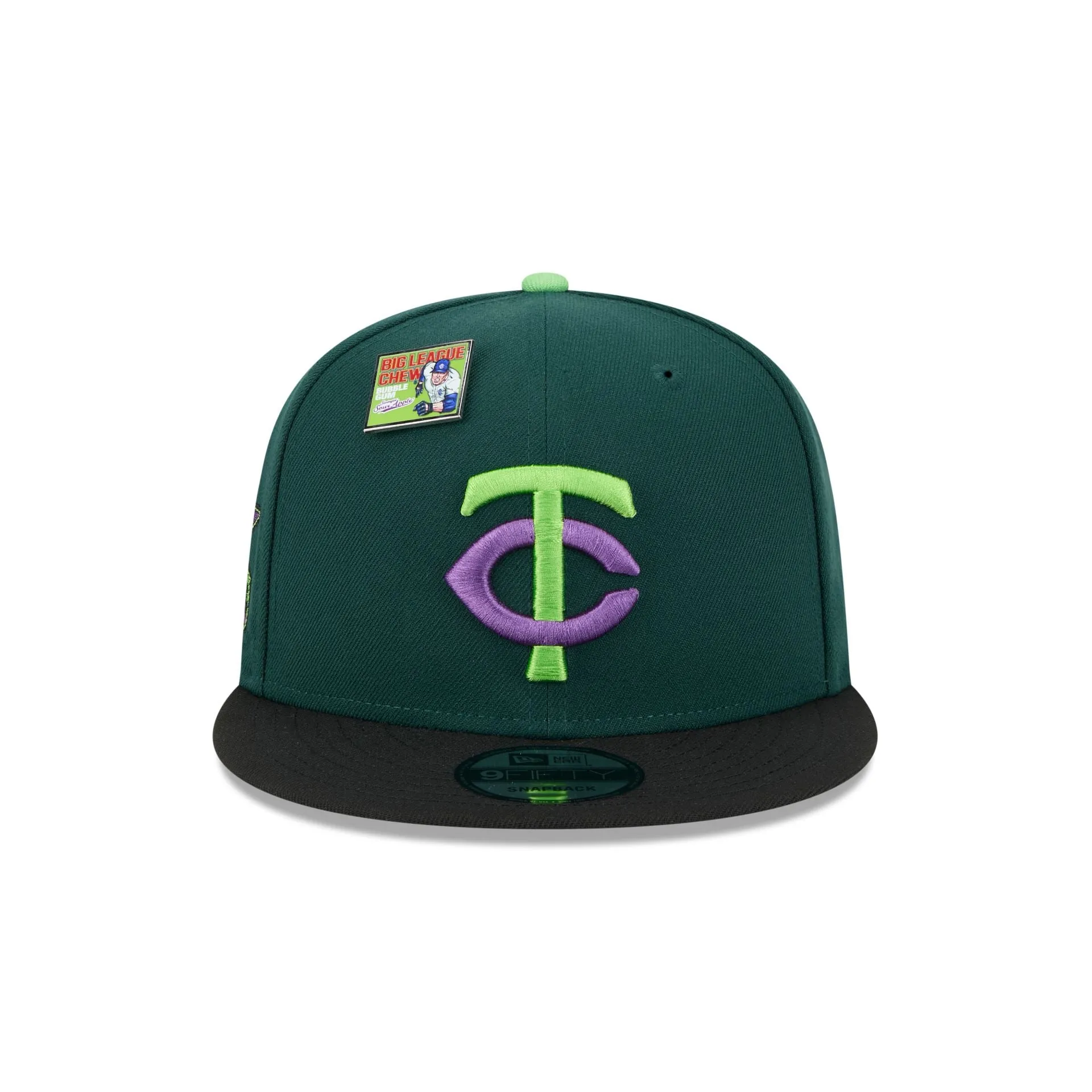 Big League Chew X Minnesota Twins Sour Apple 9FIFTY Snapback Hat