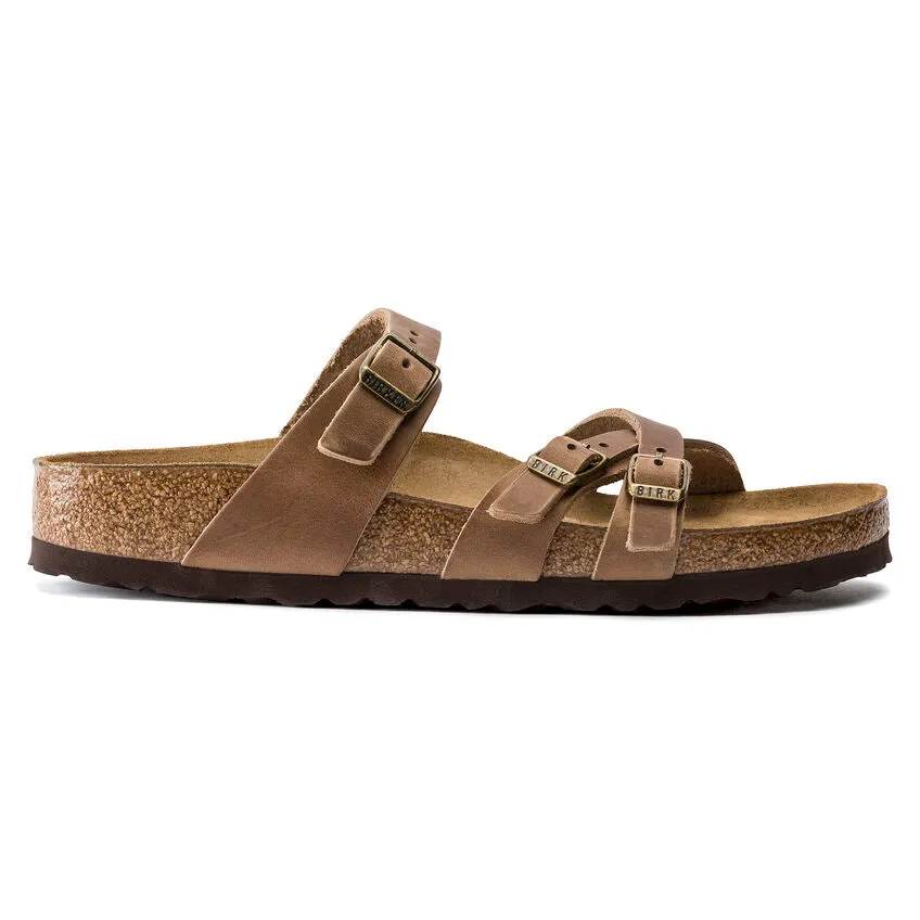 Birkenstock Women's Franca - Tobacco Brown Oiled Leather