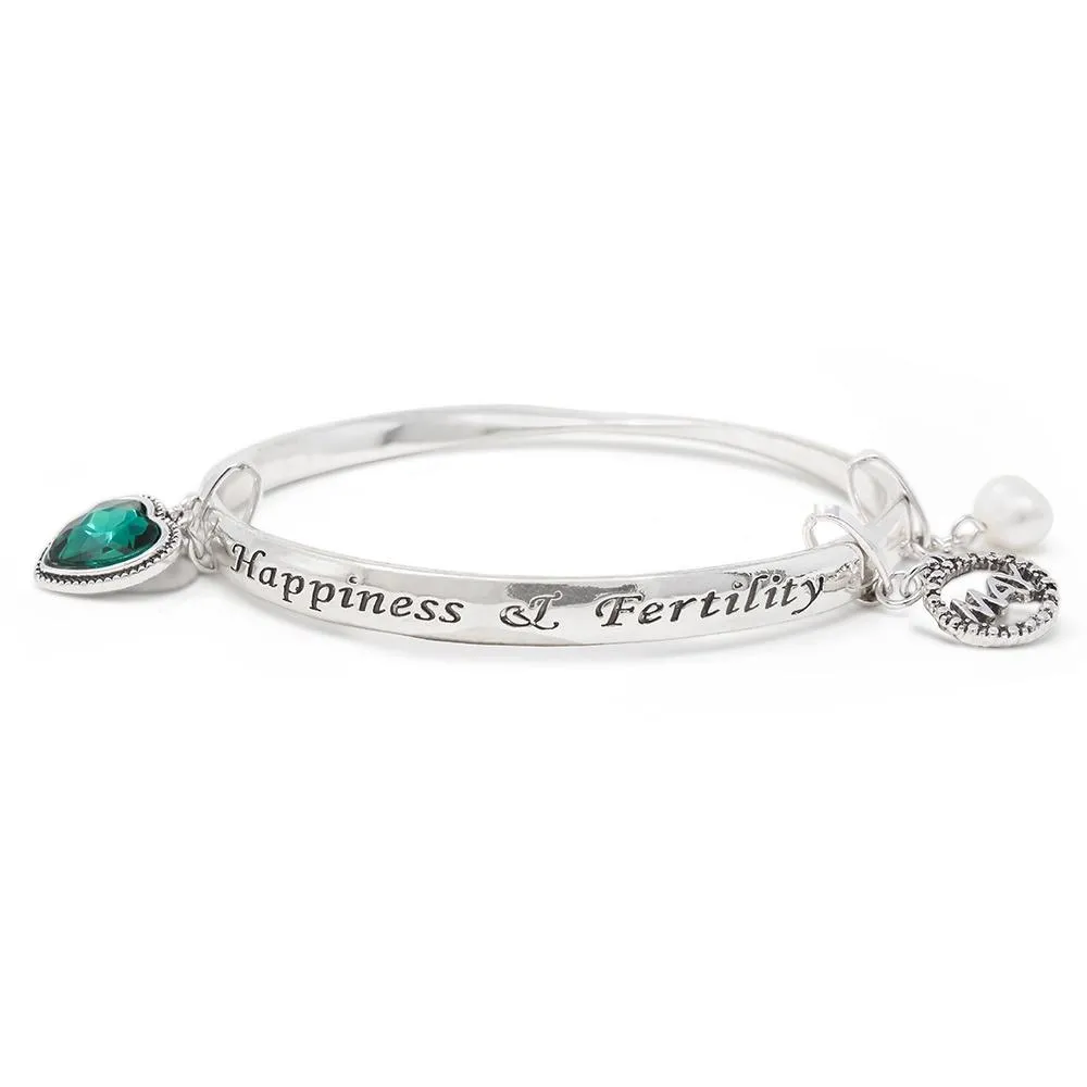 Birthstone Bangle May