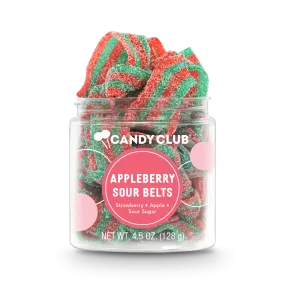 Candy Club - Appleberry Sour Belts