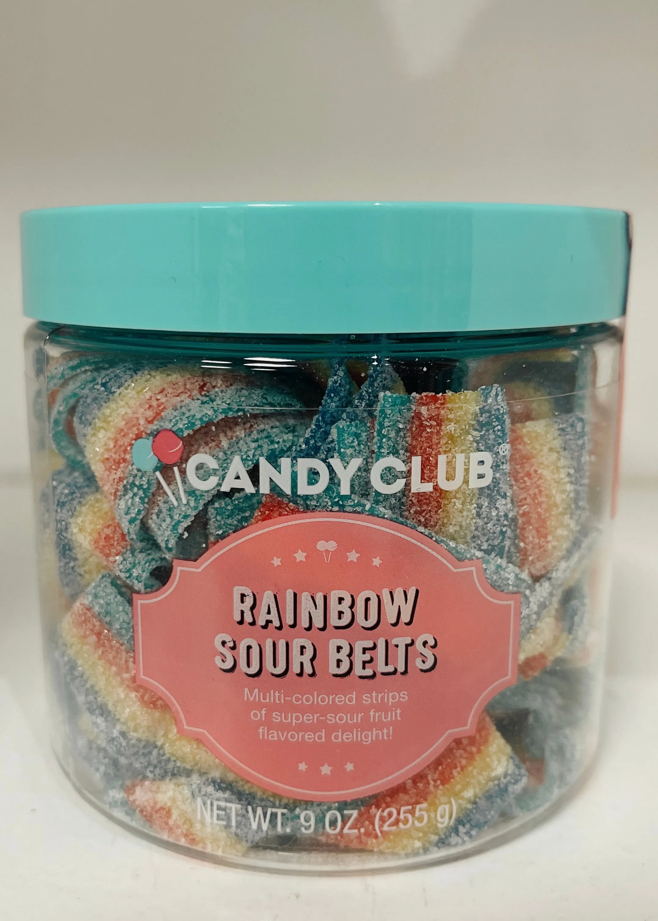 CANDY CLUB Rainbow Sour belts