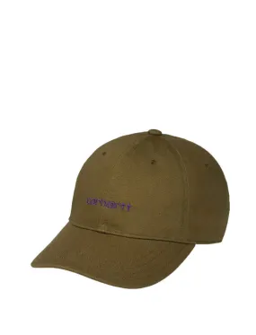 Carhartt Canvas Script Cap Highland / Cassis