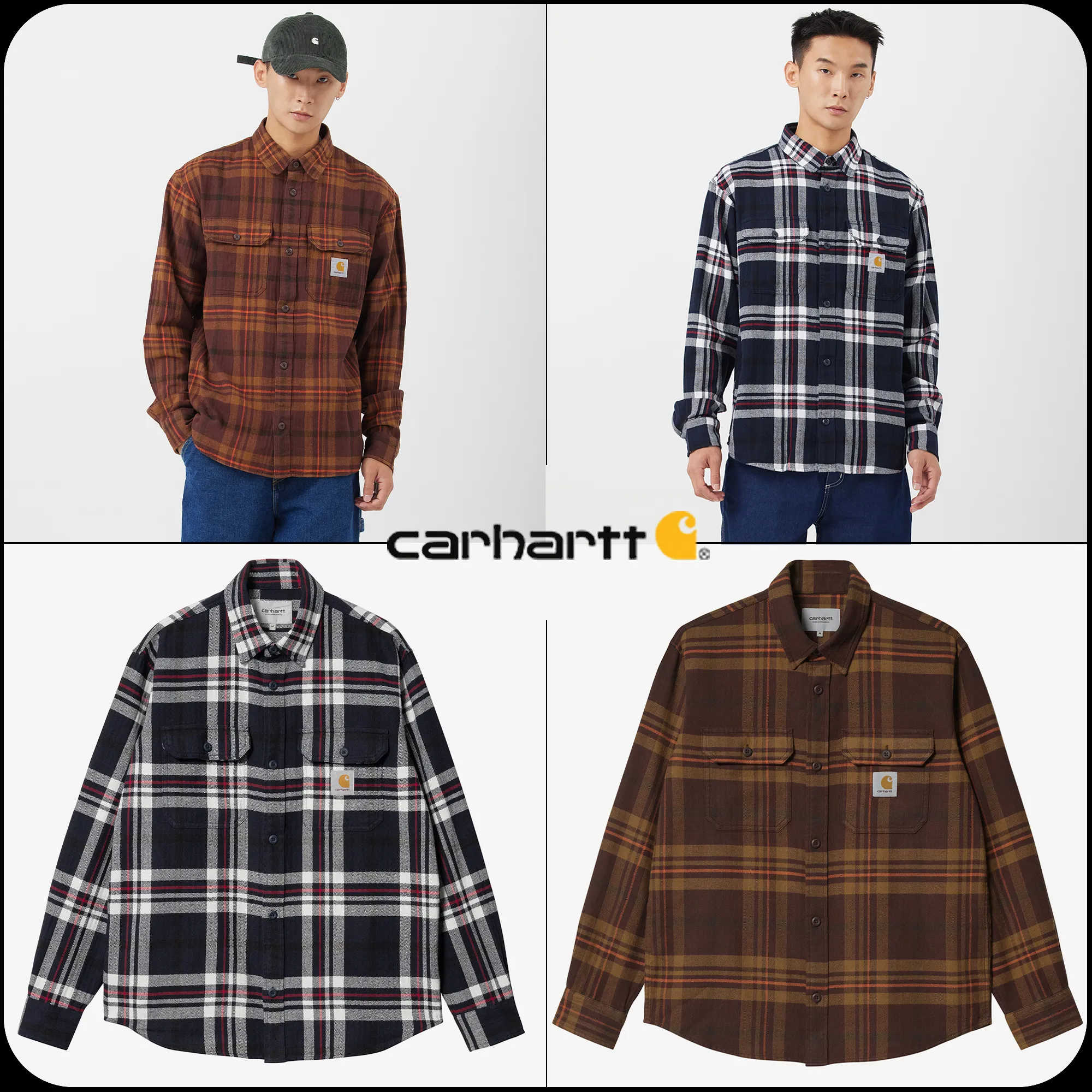 Carhartt  |[CARHARTT]★L/S WALLACE SHIRT