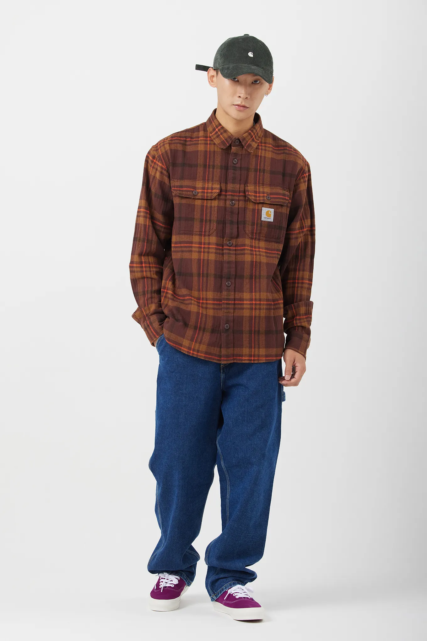 Carhartt  |[CARHARTT]★L/S WALLACE SHIRT