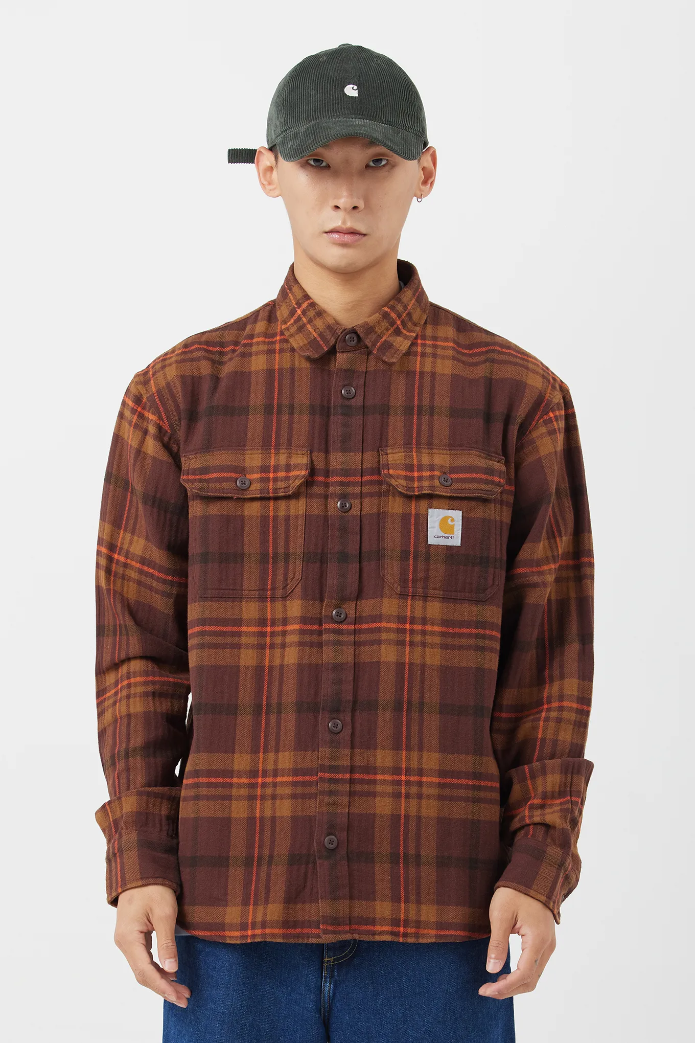 Carhartt  |[CARHARTT]★L/S WALLACE SHIRT