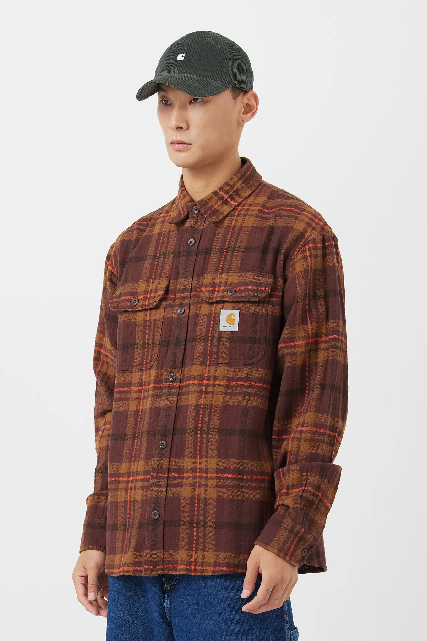 Carhartt  |[CARHARTT]★L/S WALLACE SHIRT