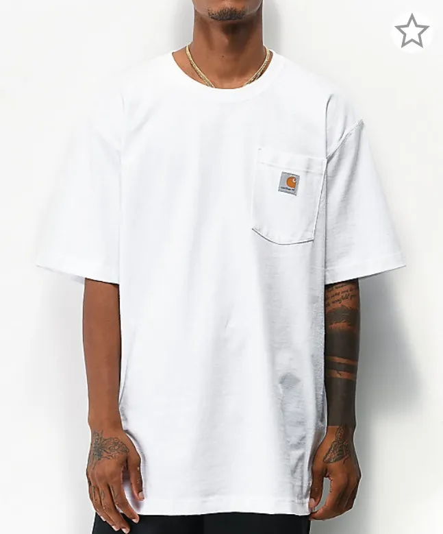 Carhartt  |Crew Neck Unisex Street Style Cotton Short Sleeves Logo