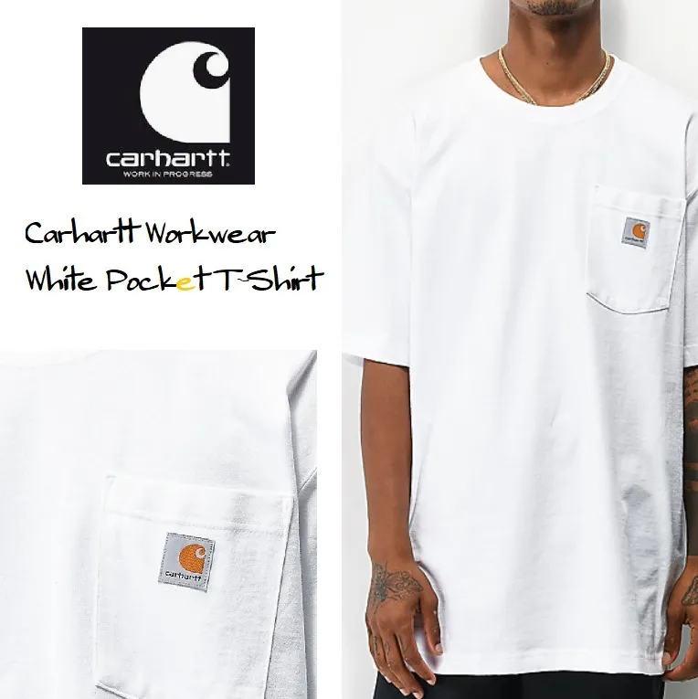 Carhartt  |Crew Neck Unisex Street Style Cotton Short Sleeves Logo