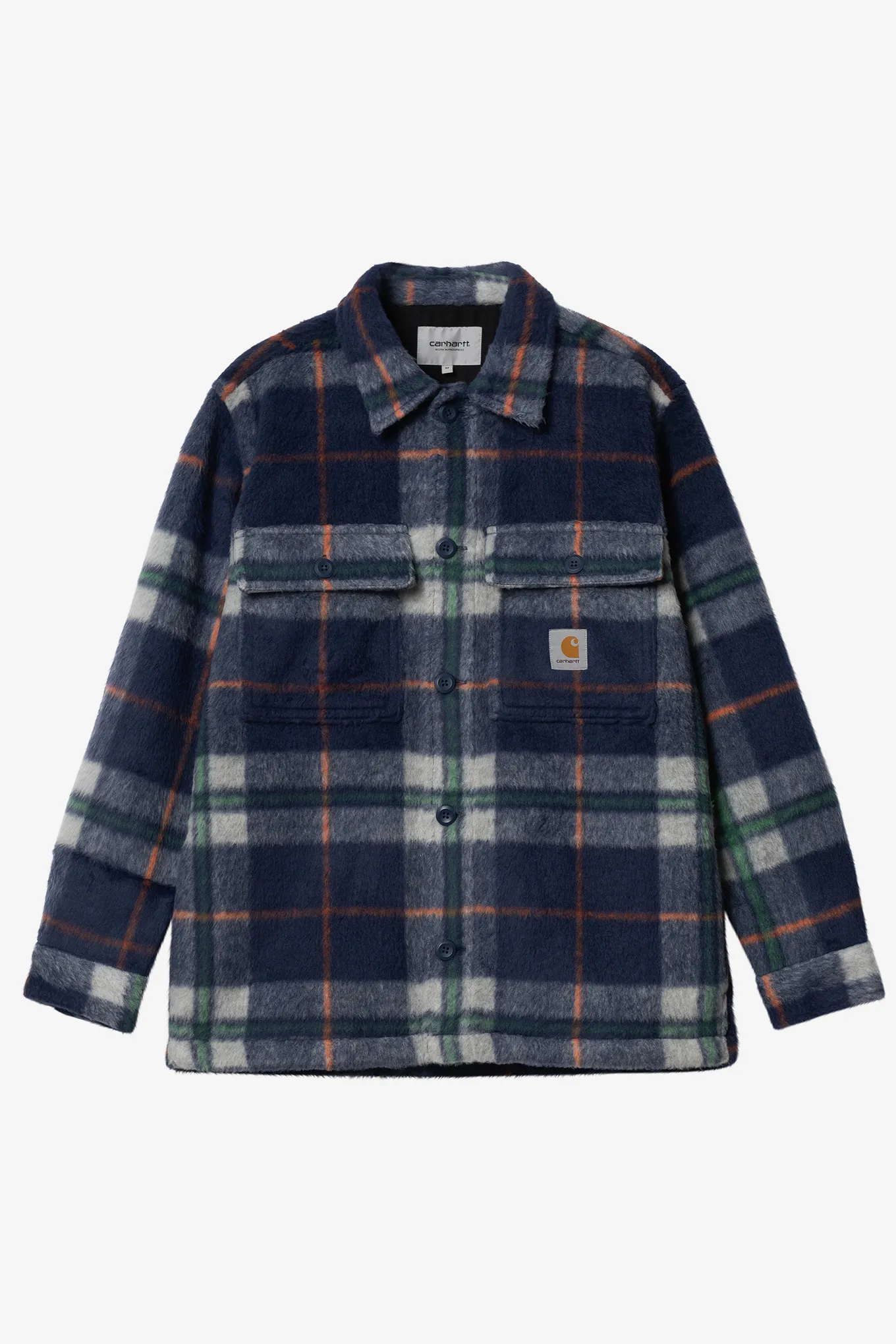 Carhartt  |Other Plaid Patterns Unisex Street Style Long Sleeves Logo