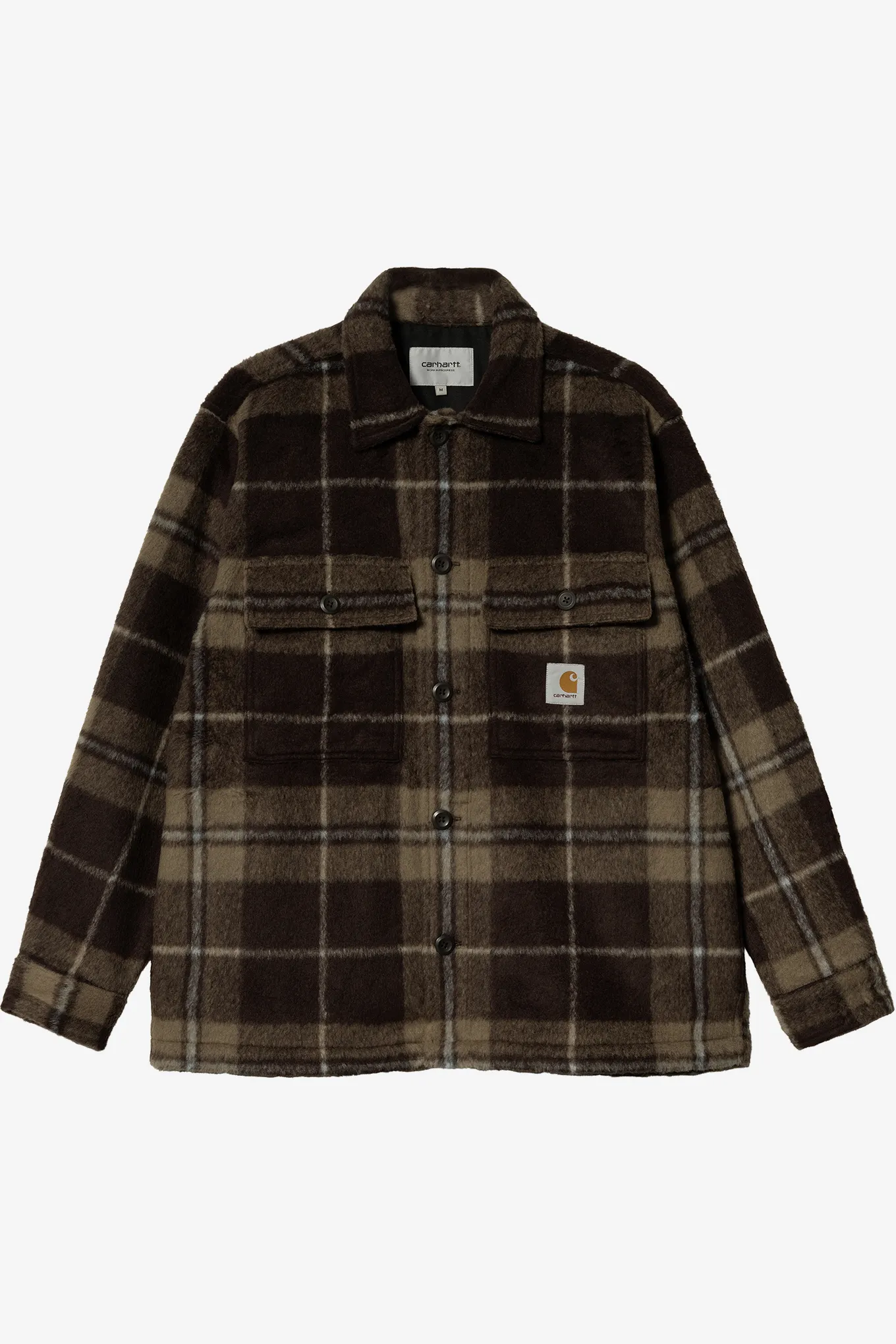 Carhartt  |Other Plaid Patterns Unisex Street Style Long Sleeves Logo