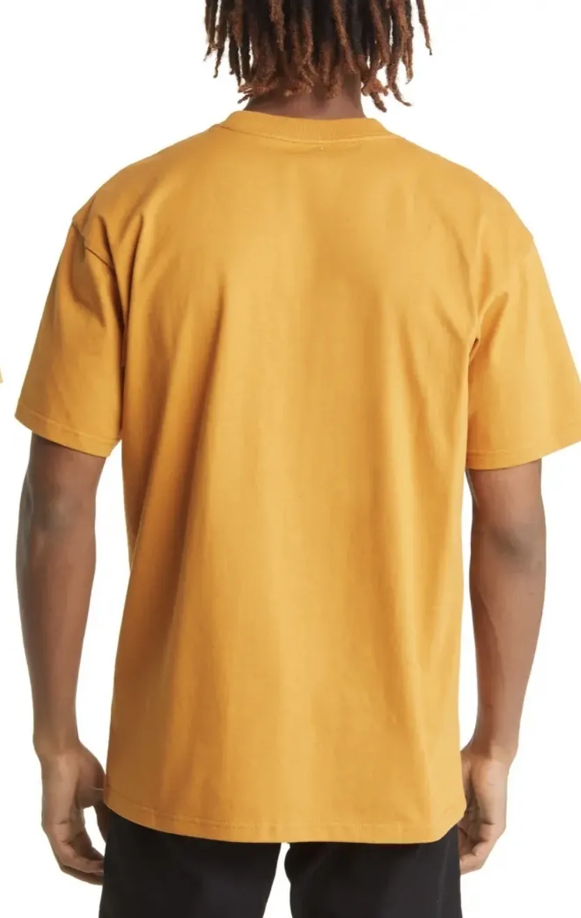 Carhartt  |Street Style U-Neck Plain Cotton Short Sleeves Logo T-Shirts