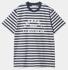 Carhartt  |Stripes Street Style Logo T-Shirts