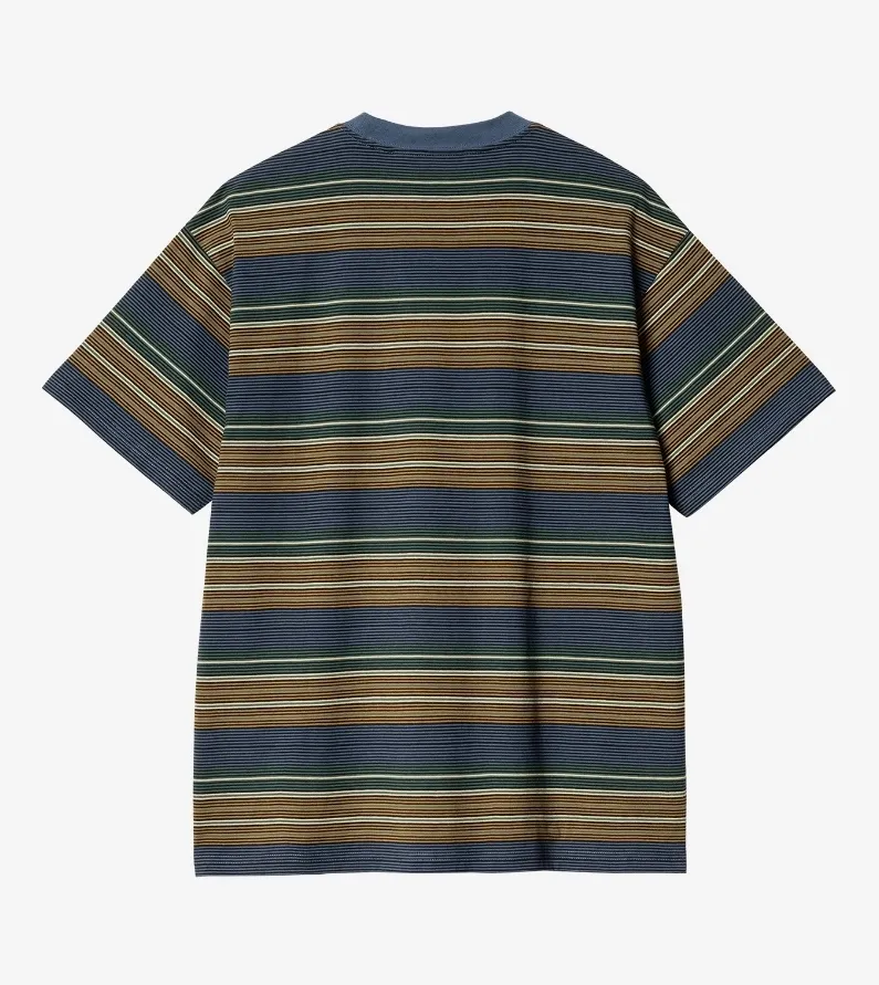 Carhartt  |Stripes Unisex Street Style Short Sleeves T-Shirts