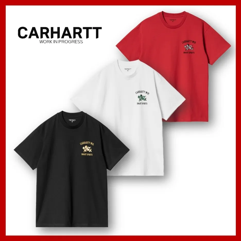 Carhartt  |Unisex Street Style Short Sleeves Logo T-Shirts