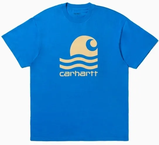 Carhartt  |Unisex Street Style Short Sleeves Oversized Logo Outlet