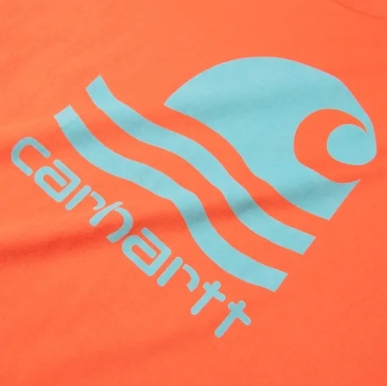 Carhartt  |Unisex Street Style Short Sleeves Oversized Logo Outlet