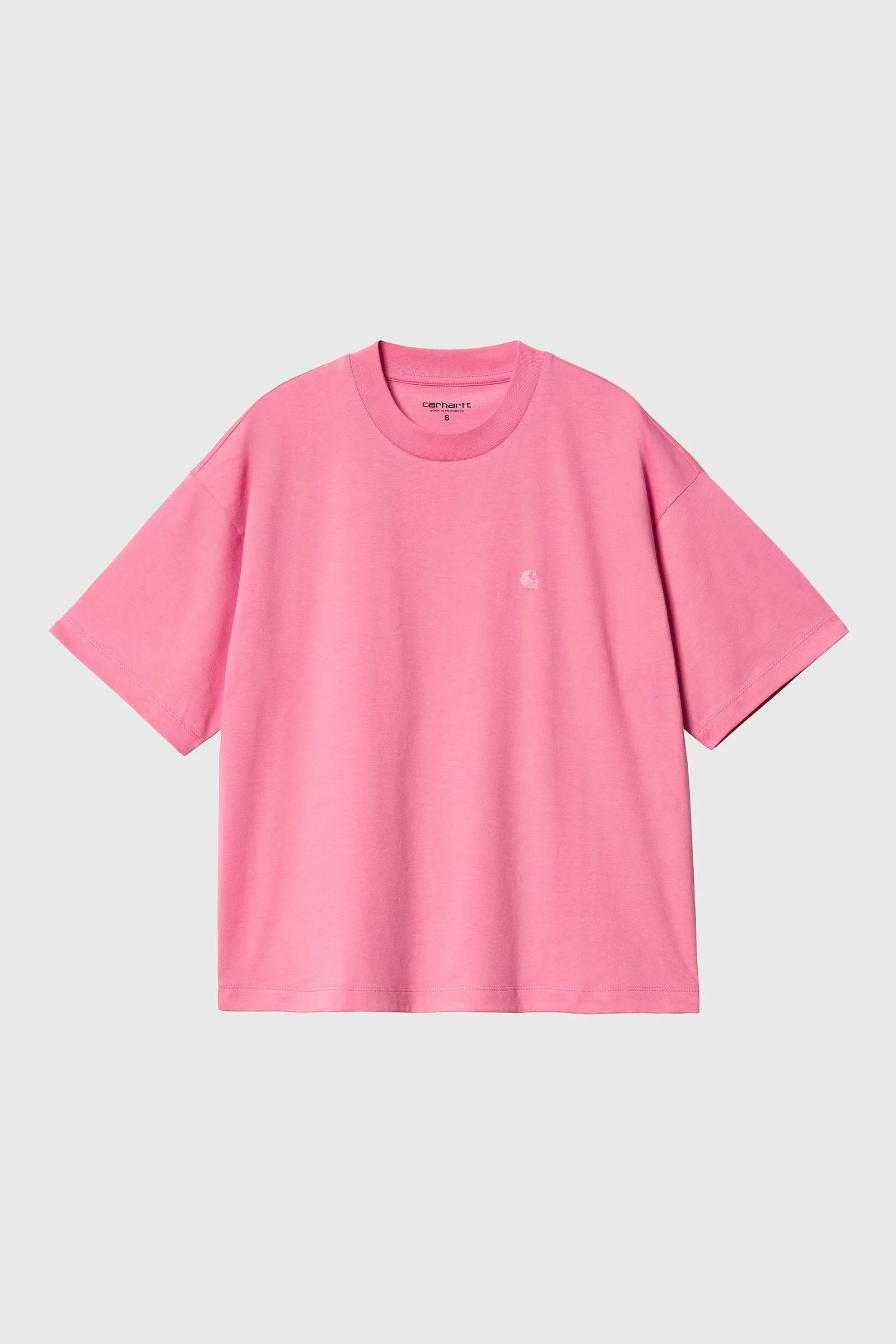 Carhartt Wip W' S/s Chester T-shirt Rosa Donna