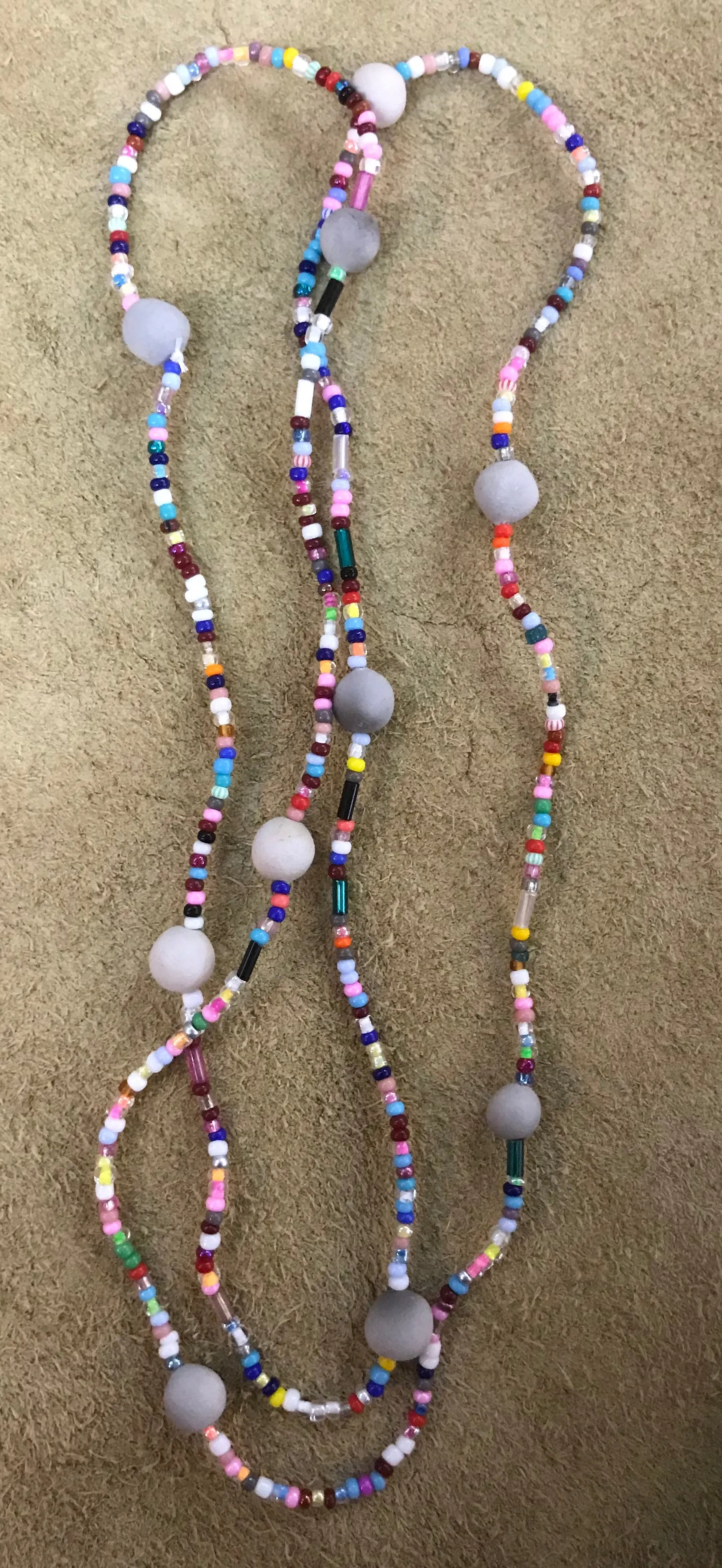 Clay Bead Necklace