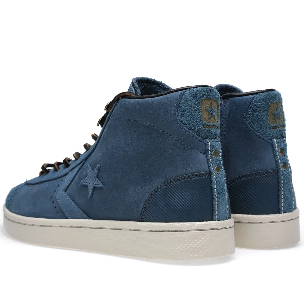 Converse 1st String Pro Leather Mid ZipOrion Blue