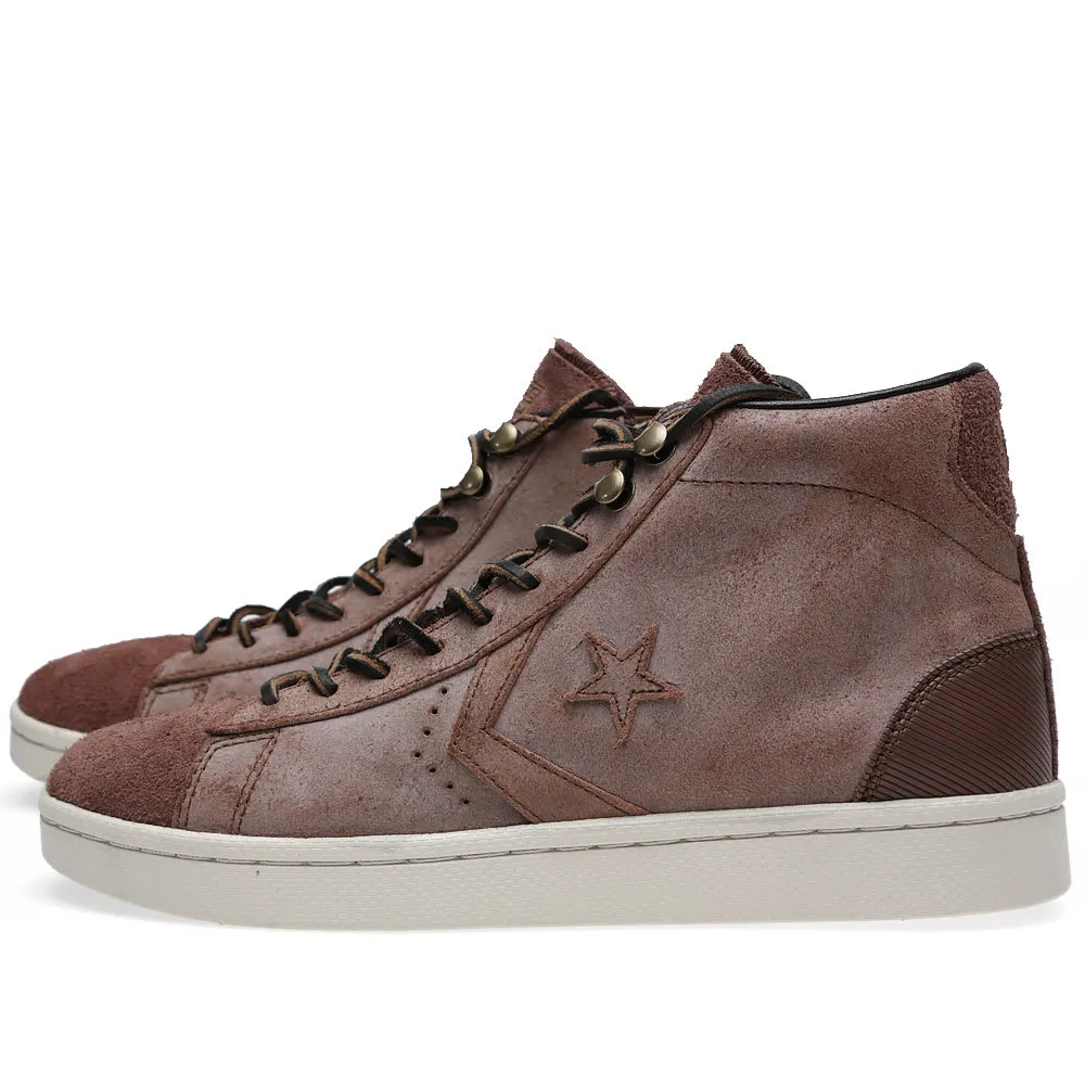 Converse 1st String Pro Leather Mid ZipPinecone