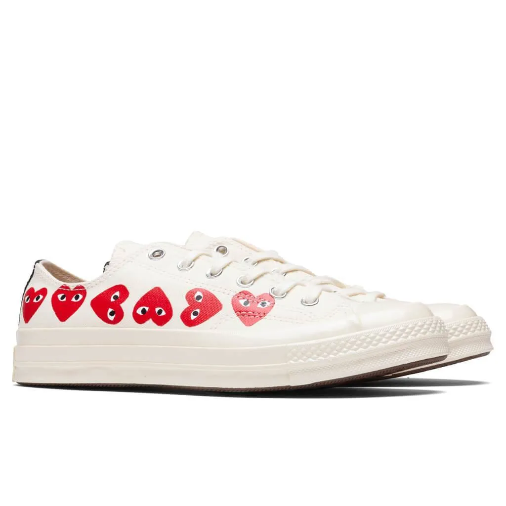 Converse x Comme Des Garcons PLAY All Star Chuck '70 Ox 