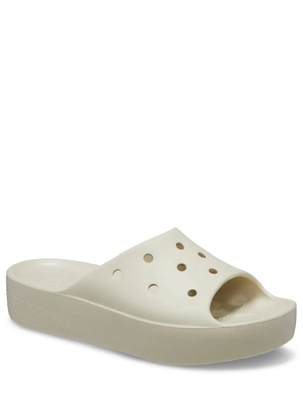 Crocs Ciabatta Donna Classic Platform Slide W 208180 Panna