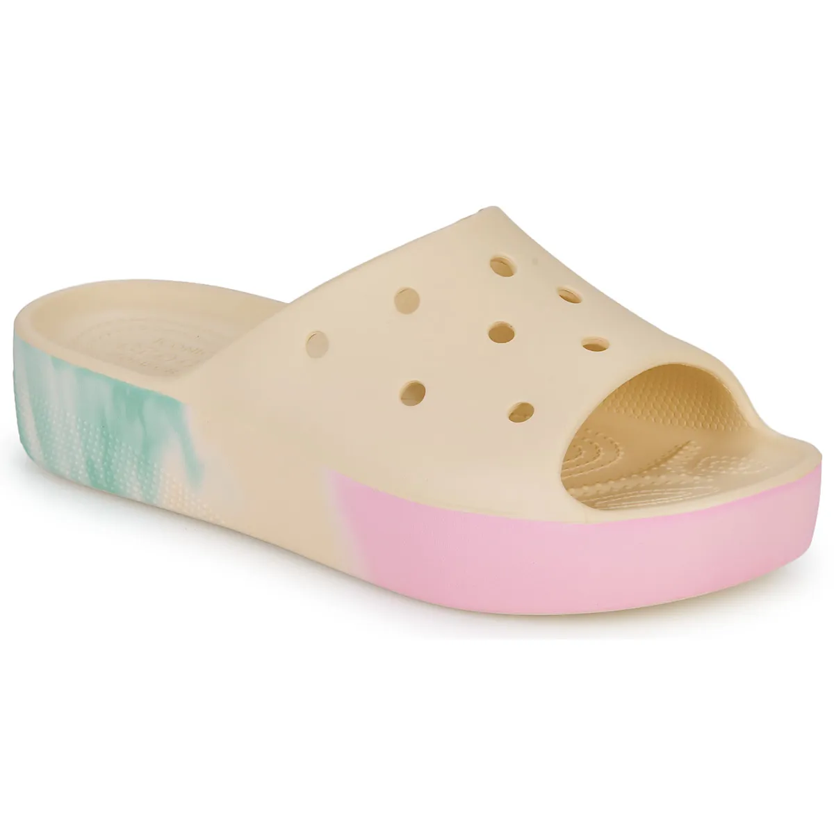 Crocs - CLASSIC PLATFORM OMBRE SLIDE