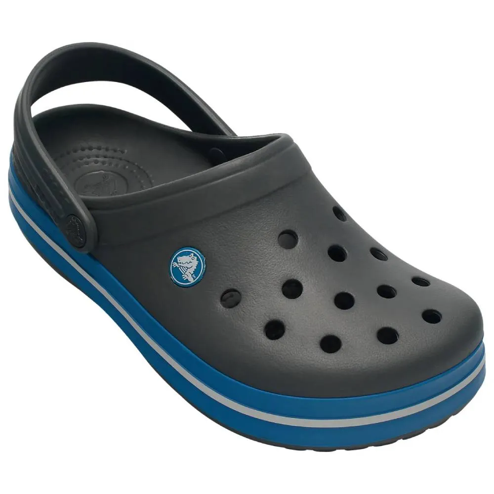 CROCS Men's Crocband Clog (Charcoal/Ocean)