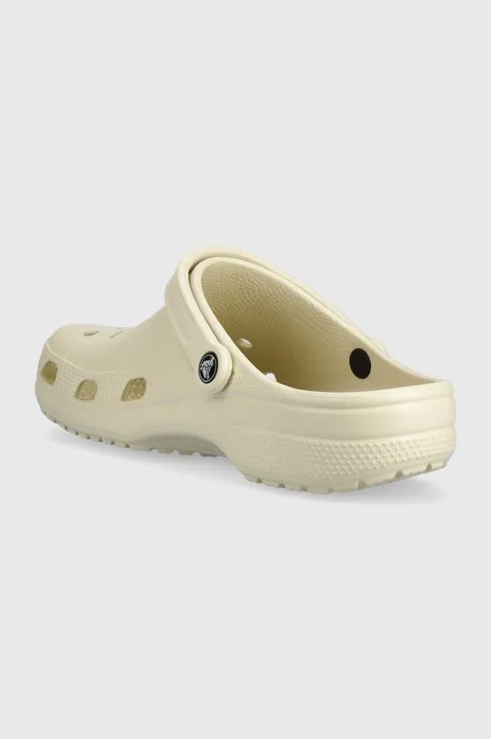 Crocs sliders Classic men's beige color 10001