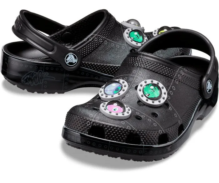 Crocs x Ron English Area 54 Kids Clog - Black