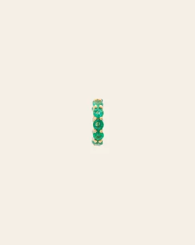 Emerald Spacer - 10k Solid Gold