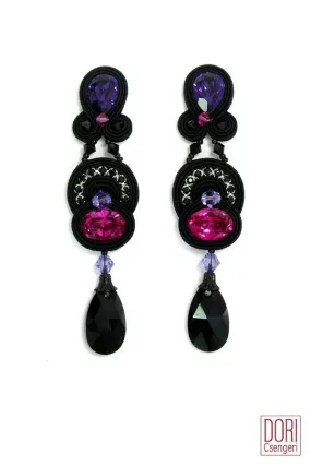 Eternity Crystal Earrings