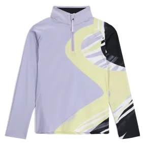 Girls Surface Half Zip - Violet Dust