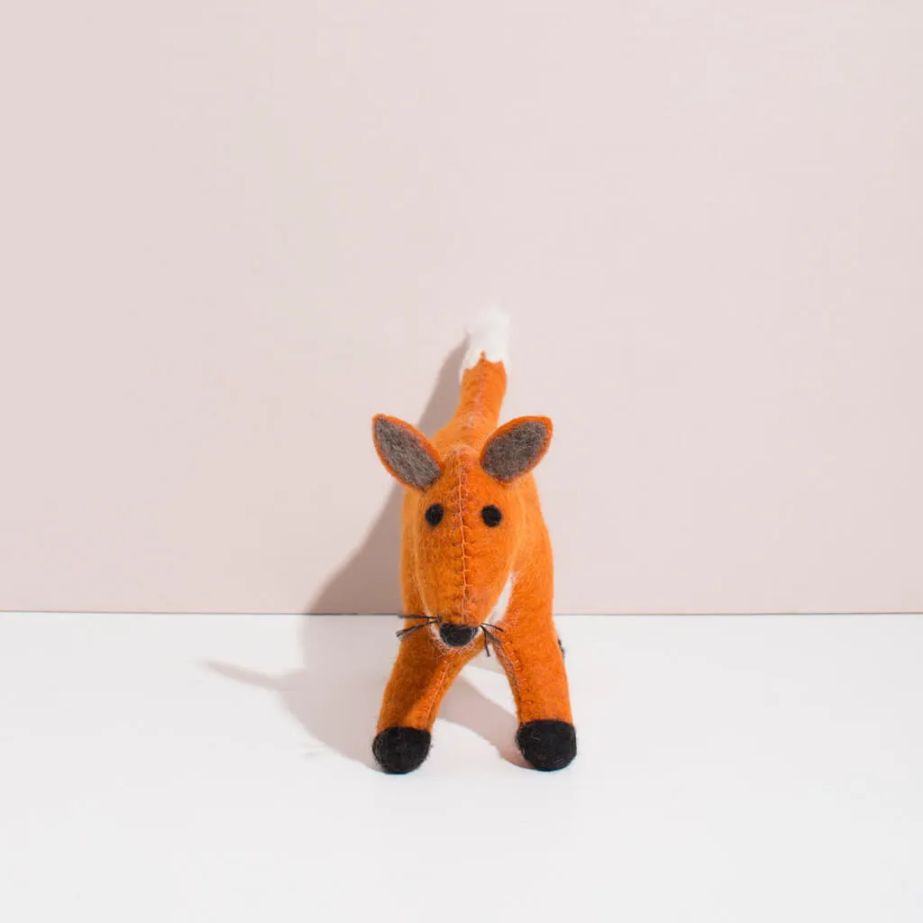 Hand Felted Fox - Large