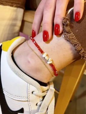 Handmade Beaded Anklet