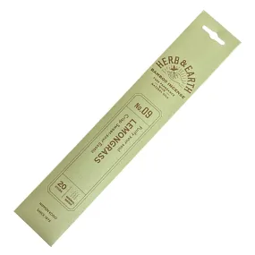 Herb & Earth Lemongrass Bamboo Incense Sticks (Nippon Kodo)