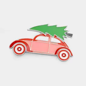 iLLASPARKZ Enamel Car Tree Brooch