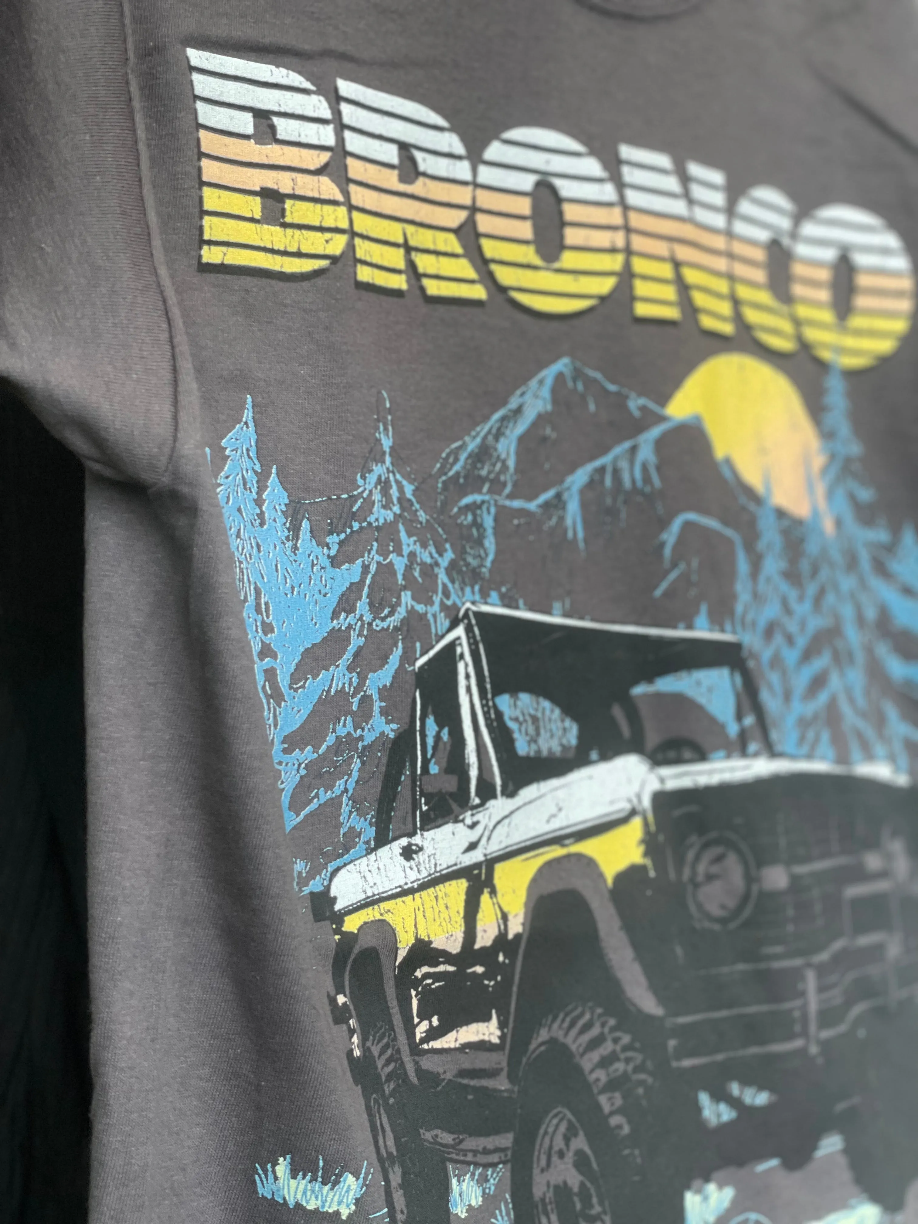 Jack Of All Trades Bronco Stance T-shirt In Graphite