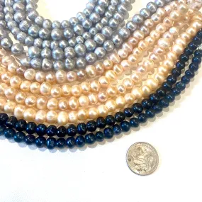 Large Hole Freshwater Pearls