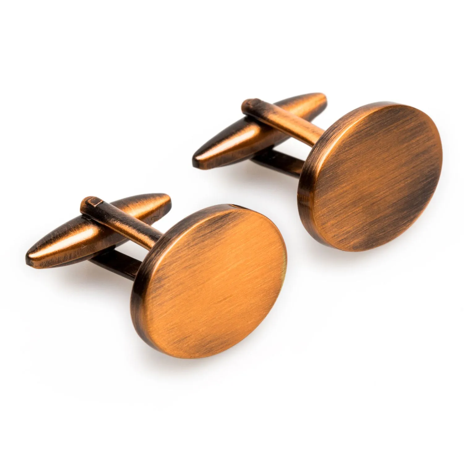 Lord's Antique Copper Cufflinks