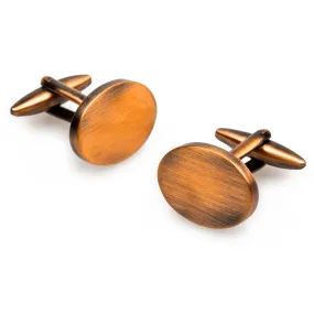 Lord's Antique Copper Cufflinks