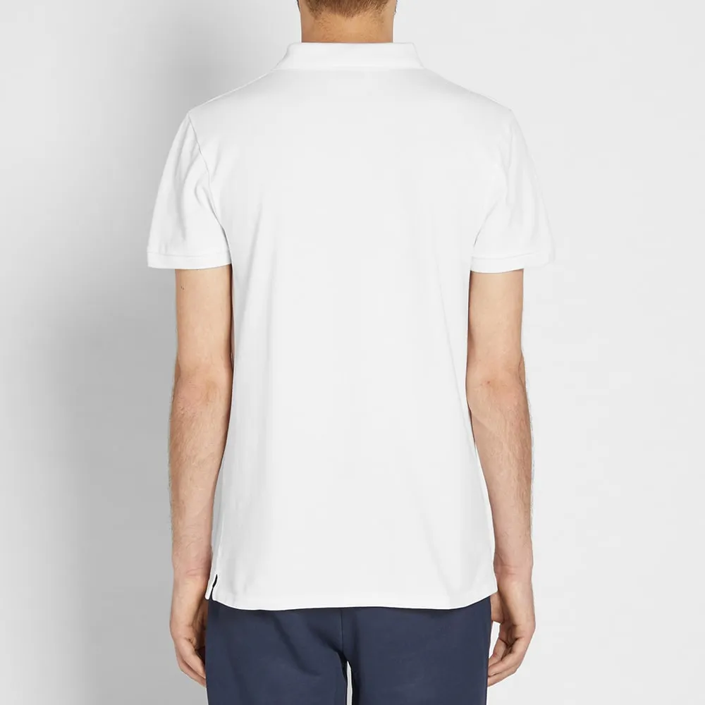 Maison Kitsuné Tricolour Fox PoloWhite